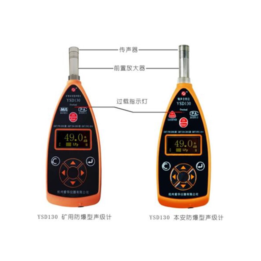 YSD130礦用本安型聲級計(jì)
